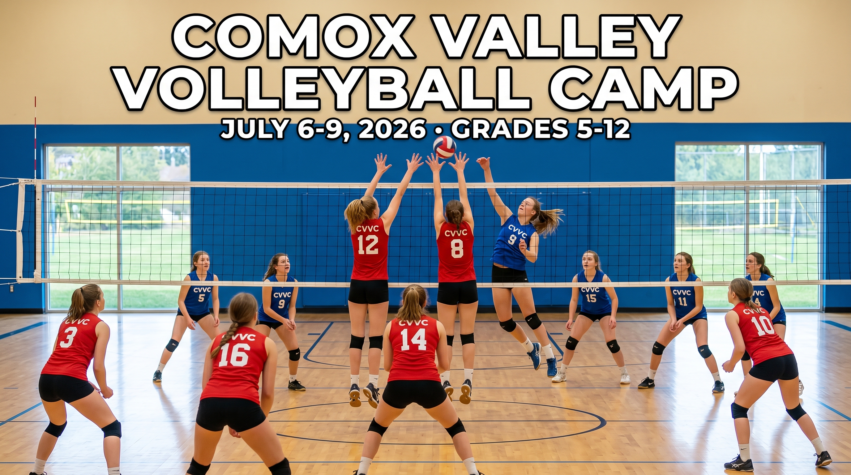 2026 Comox Valley Volleyball Camp